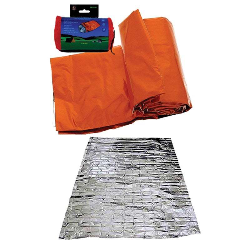 Emergency Aluminized PE Mylar Sleeping Bag