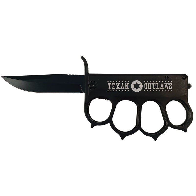 MagaRangerTexan Outlaws Knuckle Assisted Trench KnifeTexan Outlaws Knuckle-Assisted Trench Knife
Unleash your inner outlaw with the Texan Outlaws Knuckle-Assisted Trench Knife, a versatile and powerful tool designed foTexan Outlaws Knuckle Assisted Trench Knife