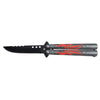 MagaRangerSpider Butterfly Knife – Striking Red Finish with Intricate Web DesignSpider Butterfly Knife - Red
Upgrade your gear with this beautiful and effective Spider Butterfly Knife(Striking Red Finish with Intricate Web Design and Smooth PerfSpider Butterfly Knife – Striking Red Finish