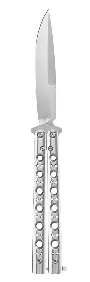 MagaRangerSilver Butterfly KnifeSilver Butterfly Knife – Silver Blade with Sleek Design and Precision Craftsmanship
Upgrade your collection with the Silver Butterfly Knife, designed for both style Silver Butterfly Knife