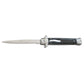 Milano Style OTF Knife Black Handel– Classic Stiletto Design with Smooth Automatic Action