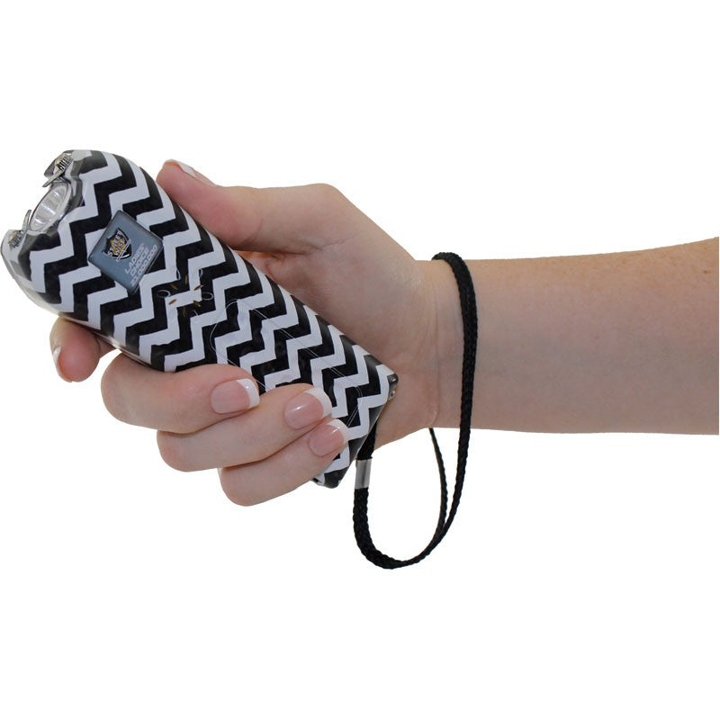 MagaRangerLadies Stun Gun with AlarmThe Ladies' Choice Stun Gun combines powerful self-defense features with a design tailored specifically for women. Its compact size, narrow width, and ergonomic finghandheld stun gunLadies Stun Gun